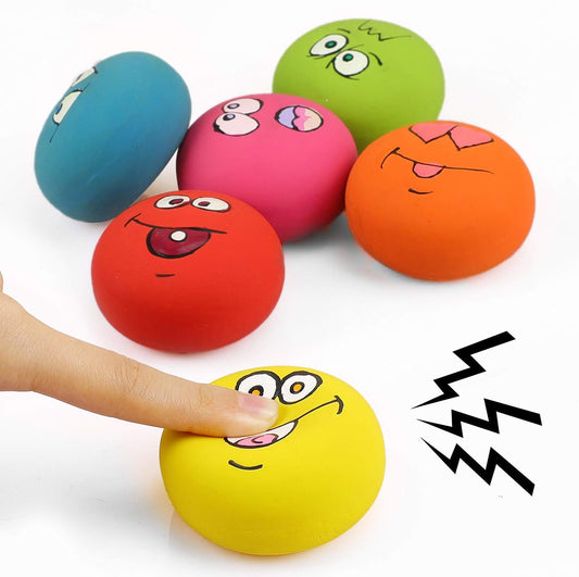 Squeaky Smile Balls for Small Dogs