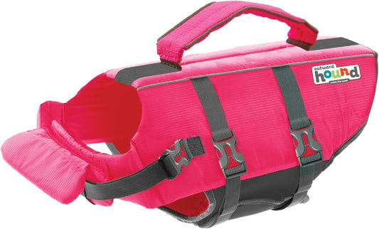 Reflective Dog Life Jacket with Rescue Handle