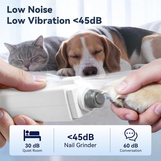 LED Dog Nail Clipper Grinder