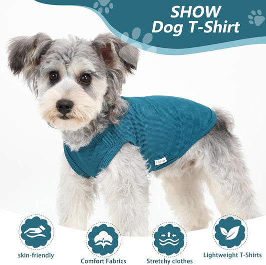 2 Pack Dog Shirts | Summer Dog Clothes | Soft Puppy Tank Tops