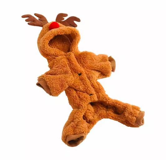 Rudolph Cozy Reindeer Flash Onesie