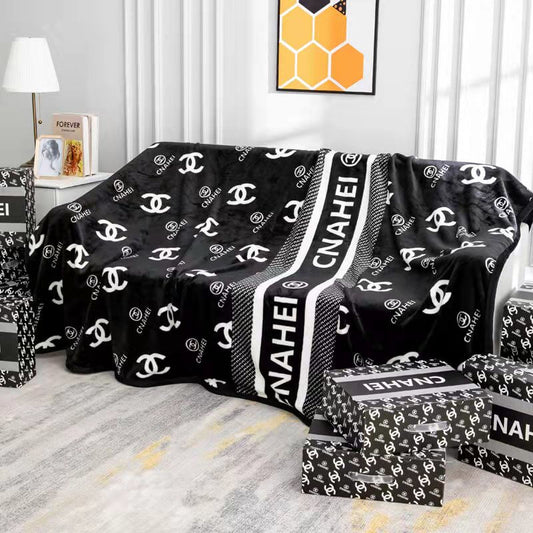 Black Dog Tactile Blanket