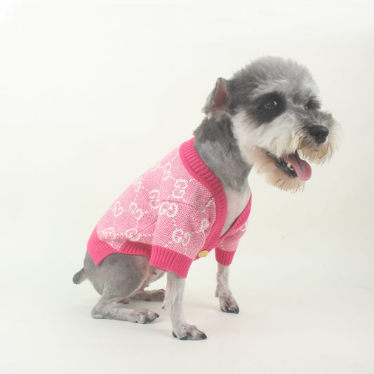 GG Blue Pink Edgy Cardigan