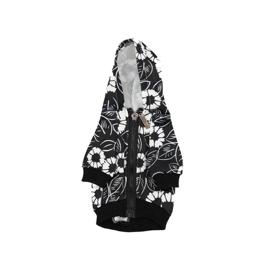 Prada Flower Zip Up Vibrant Hoodie