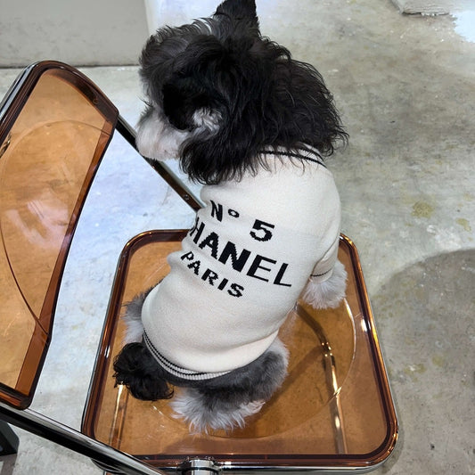 Knitting Pattern Dog Bubbly Sweater