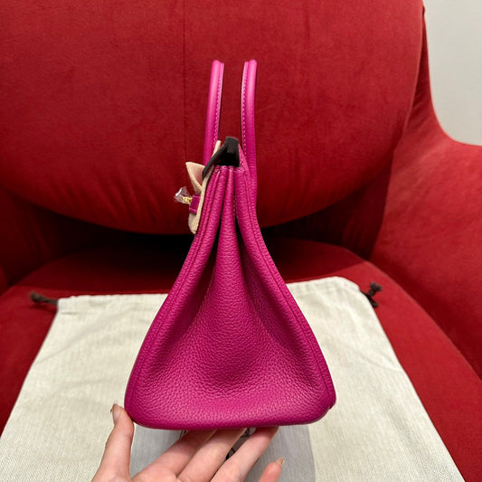 Birkin 25 Rose Purple Luxury Bag