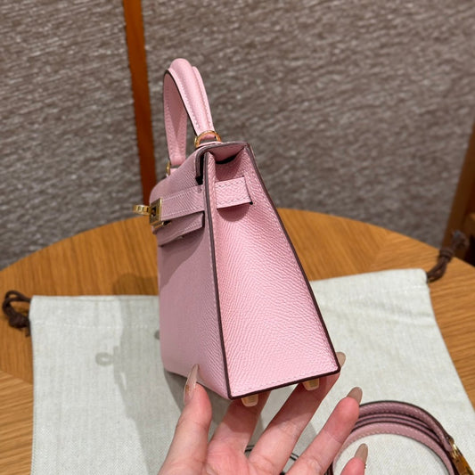 Kelly Mini II Rose Sakura Luxury Bag