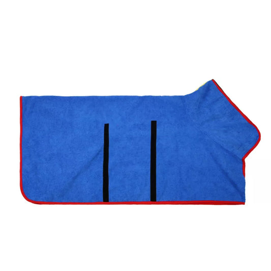 LV Dog Quick Dry Retro Bathrobe