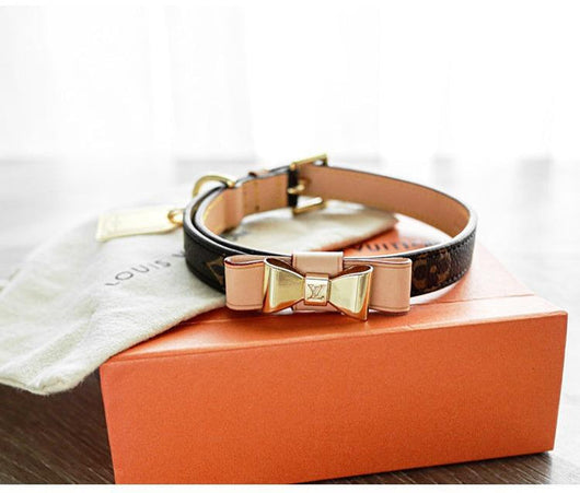 Bow Amelia Only Rawcut Luxury Genuine Collar