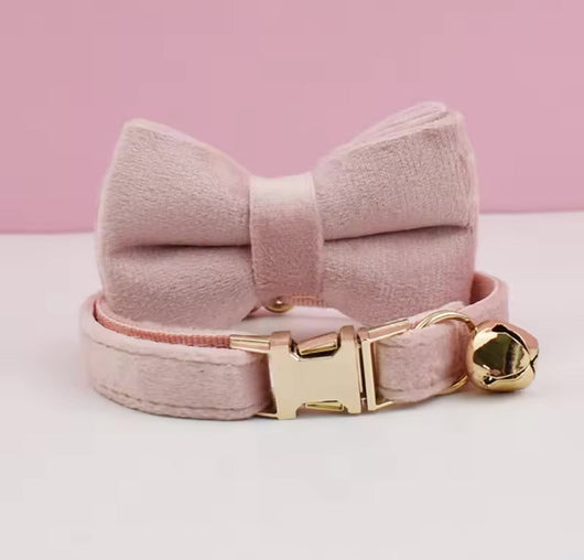 Velvet Charme Collars And Bow Fresh Ties