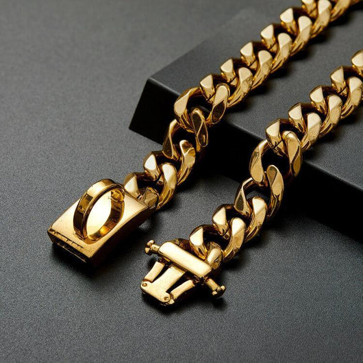 Luxury Cool Doggo Cuban Snatched Chain