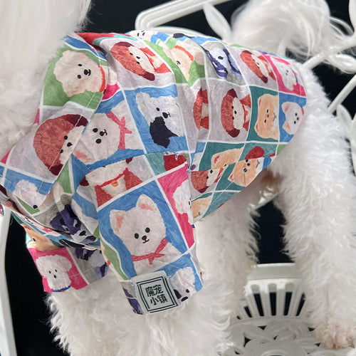 Pet Dog Sketchy Clothes