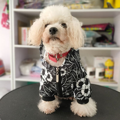 Prada Floral Hoodie OG Coat