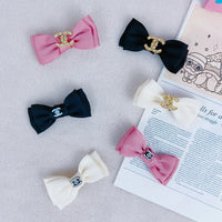 CC Fancy Hair Vibrant Bow tie Clip