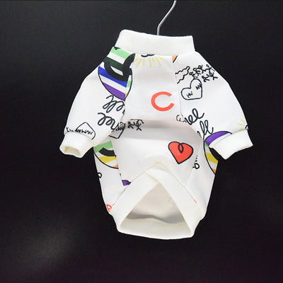 CC Drip Graffiti Rawcut Sweater