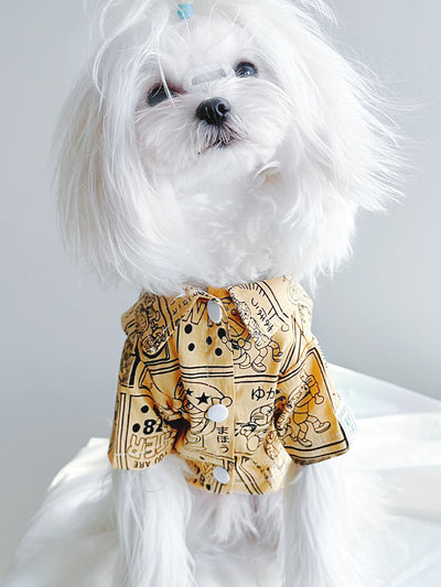 Pet Dog Vintage Clothes