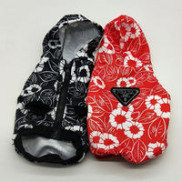 Prada Floral Hoodie OG Coat