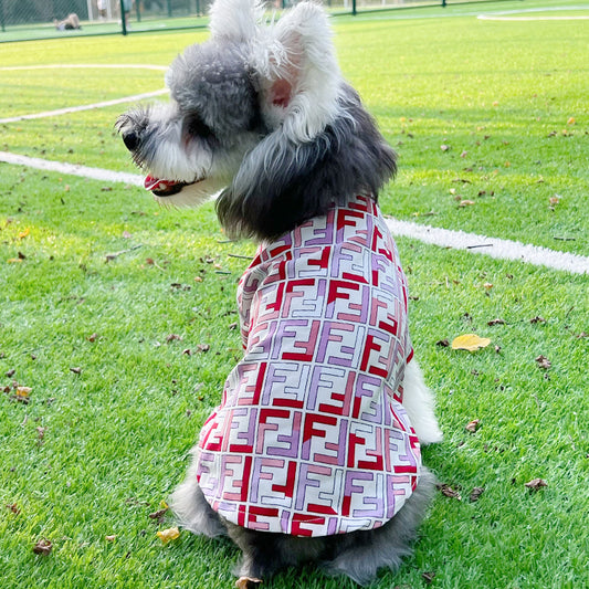 Big Dog | Pink Geometric Print Summer Shirt