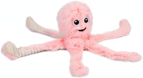 Squeaky Octopus Plush Dog Toy