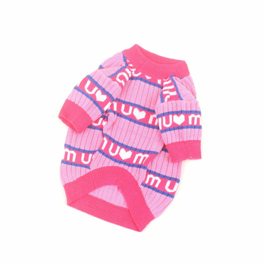Mu Love Luxury Doggo Bubbly Sweater