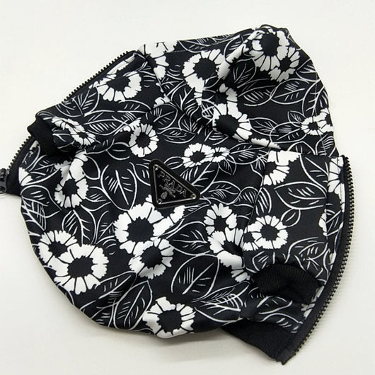 Prada Floral Hoodie OG Coat