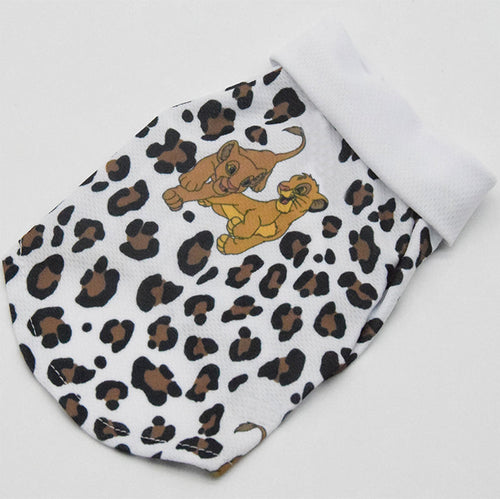 Doggo Lion Print Dog Polo Shirt Rewind Summer