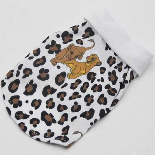 Doggo Lion Print Dog Polo Shirt Rewind Summer