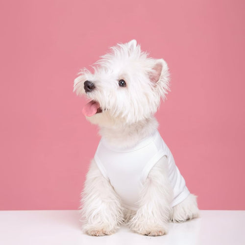Dog Cotton Tank Top 2PCS – Large Dog Shirt Breathable