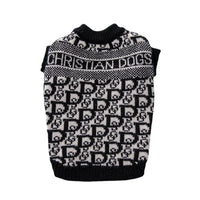 DD  Black Bubbly Sweater
