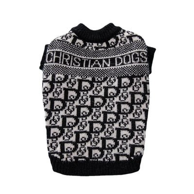 DD  Black Bubbly Sweater
