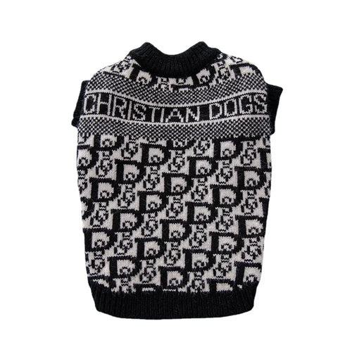 DD  Black Bubbly Sweater