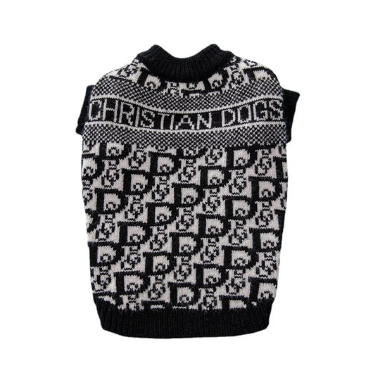 DD  Black Bubbly Sweater
