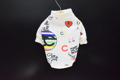 CC Drip Graffiti Rawcut Sweater