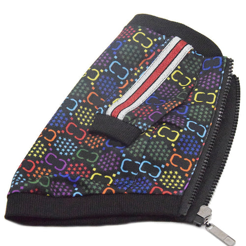 GG Lux Striped Sparkle Dear Doggo Offbeat Jacket