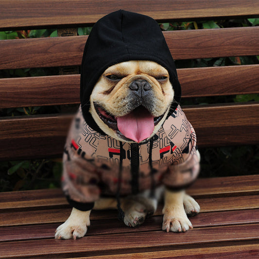 Pup Drip Golden Hoodie