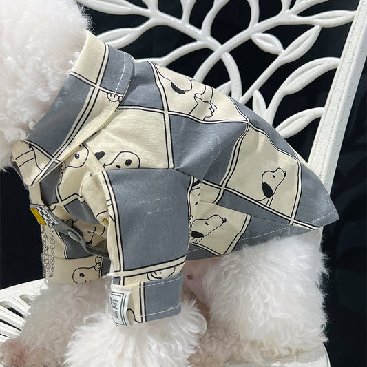 Pet Dog Lit Clothes
