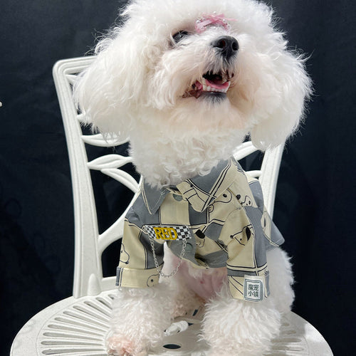 Pet Dog Lit Clothes
