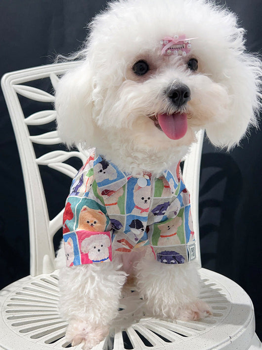 Pet Dog Sketchy Clothes
