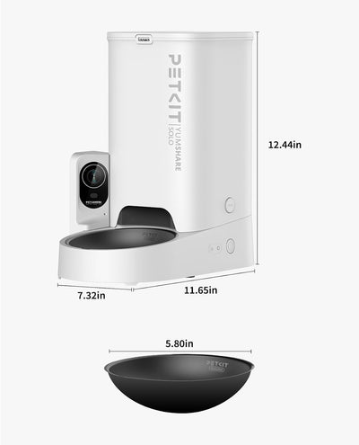 Smart Automatic Pet Feeder With HD Camera