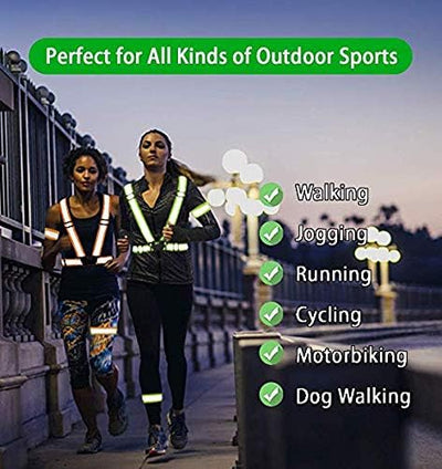 Adjustable Reflective Safety Vest for Dog Walking
