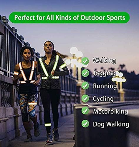 Adjustable Reflective Safety Vest for Dog Walking