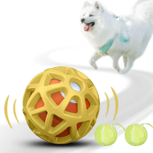Interactive Dog Toy Ball | Motion-Activated Smart Bouncing & Vibrating Toy