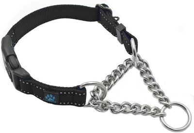 Stainless Steel Dog Chain Martingale Collar