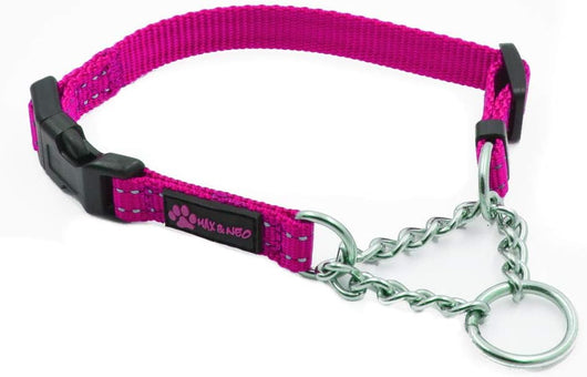 Stainless Steel Dog Chain Martingale Collar