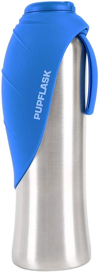Portable Dog Water Bottle & Travel Bowl