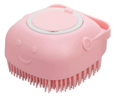 Soft Silicone Shampoo Pet Bath Massage Brush