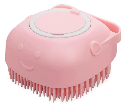 Soft Silicone Shampoo Pet Bath Massage Brush