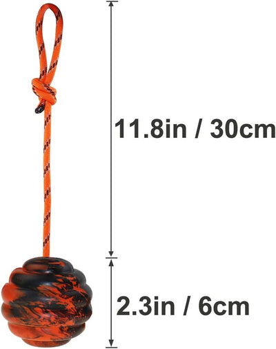 K9 Dog Training Ball with Rope