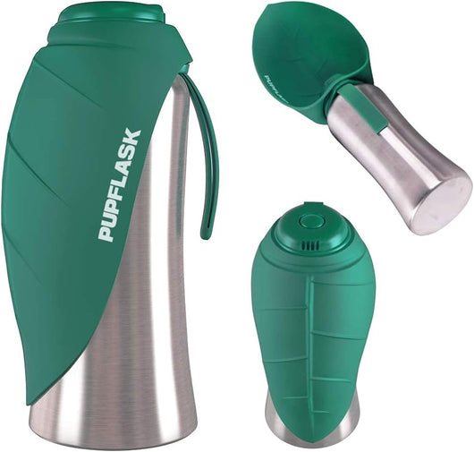 Portable Dog Water Bottle & Travel Bowl