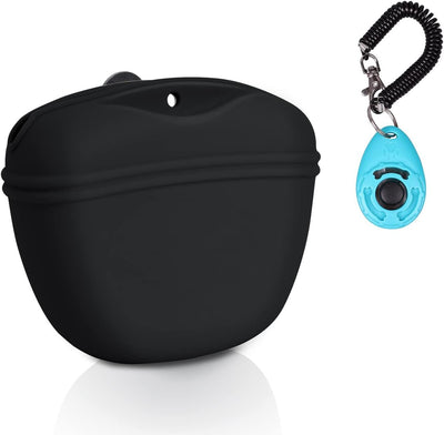 Open Treat Bag showing its wide magnetic one-handed opening